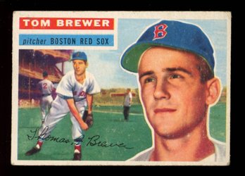 1956 Topps Baseball #34 TOM BREWER