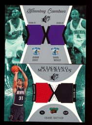 2003 SPX BASKETBALL GAME USED PATCHES LOT