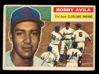 1956 TOPPS BASEBALL BOBBY AVILA