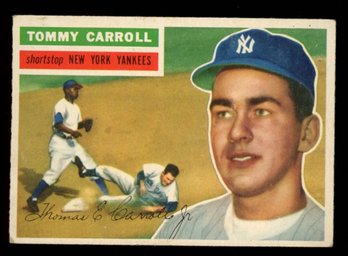 1956 Topps Baseball TOMMY CARROLL