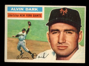 1956 Topps Baseball ALVIN DARK