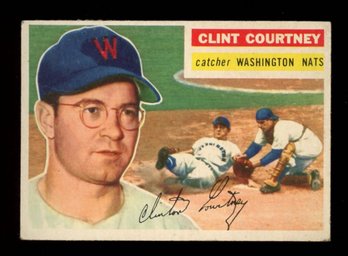 1956 Topps Baseball CLINT COURTNEY