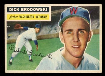 1956 Topps Baseball DICK BRODOWSKI