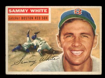 1956 Topps Baseball SAMMY WHITE