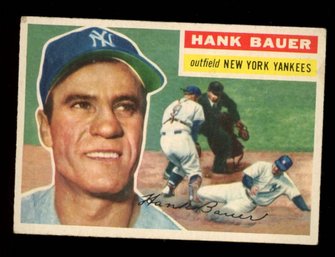1956 Topps Baseball HANK BAUER