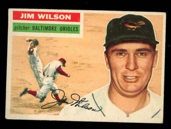 1956 Topps Baseball JIM WILSON