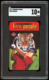 Tiger Woods Rookie Card 1997 CARDWON PROMO CARD SGC 10 ~ RARE