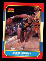 1986 Fleer Basketball Adrian Dantley
