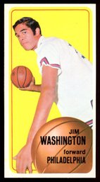 1970 Topps Basketball #14 Jim Washington
