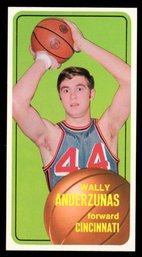 1970 Topps Basketball  #21 Wally Anderzunas