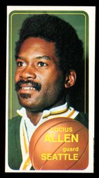 1970 Topps Basketball  #31 Lucius Allen SP