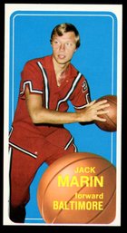 1970 Topps Basketball #36 Jack Marin SP