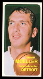 1970 Topps Basketball  #82 Erwin Mueller