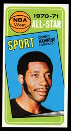 1970 Topps Basketball  #109 Connie Hawkins AS