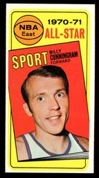 1970 Topps Basketball   #108 Billy Cunningham AS, SP