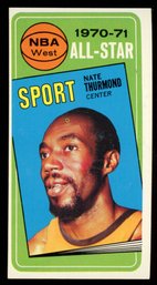 1970 Topps Basketball  #111 Nate Thurmond AS