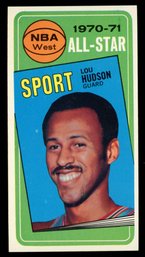 1970 Topps Basketball  #115 Lou Hudson AS
