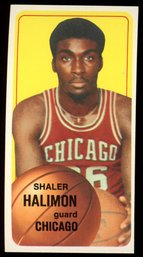 1970 Topps Basketball  #127 Shaler Halimon