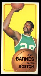 1970 Topps Basketball  #121 Jim Barnes RC