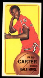 1970 Topps Basketball  #129 Fred Carter RC