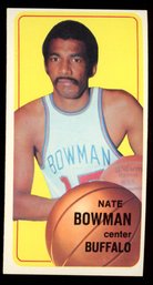 1970 Topps Basketball  #138 Nate Bowman