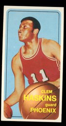 1970 Topps Basketball  #165 Clem Haskins RC