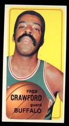 1970 Topps Basketball  #162 Fred Crawford RC