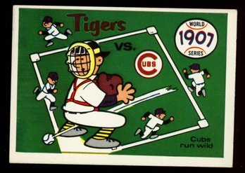 1970 Fleer Laughlin World Series 1907