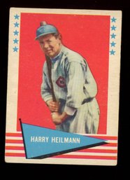 1961 Fleer #42 Harry Heilmann