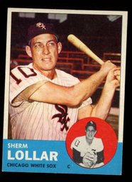 1963 Topps Baseball SHERM LOLLAR
