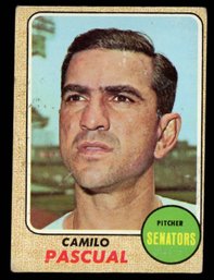 1968 TOPPS BASEBALL CAMILO PASCUAL