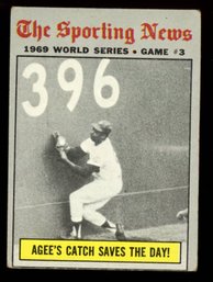 1970 Topps Baseball #307 WORLD SERIES
