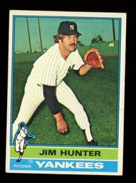 1976 TOPPS BASEBALL JIM HUNTER