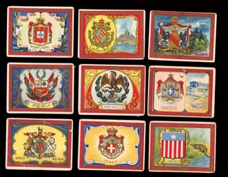1910 T107 Seals Of The US & Coat Of Arms Of The World