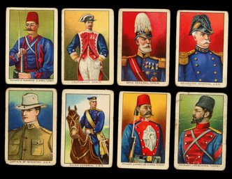 1910 T79 Military Series Cigarette Cards