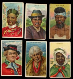 1910 T113 TYPES OF NATIONS CIGAR CARDS