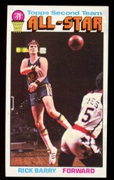 1976 Topps Basketball Rick Barry All-star
