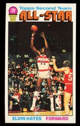 1976 Topps Basketball Elvin Hayes All-star