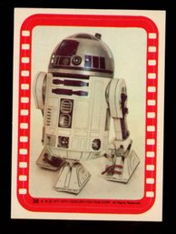 1977 STAR WARS STICKER R2-D2