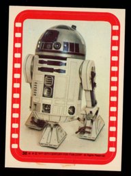 1977 STAR WARS STICKER R2-D2