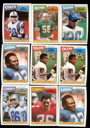 1987 TOPPS FOOTBALL ROOKIE LOT