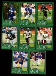 2002 TOPPS NFL FOOTBALL ROOKIE LOT