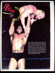 TONY ATLAS AUTOGRAPHED PHOTO WWE / WWF / NWA WRESTLING
