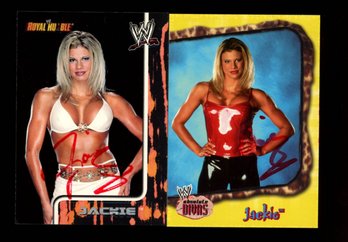 WWF / WWE Jackie Autographed Cards
