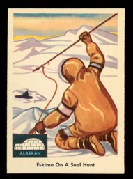 1959 FLEER INDIAN TRADING CARD #70 ALASKAN