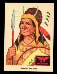 1959 FLEER INDIAN TRADING CARD #55 SOUTHWEST