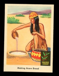 1959 FLEER INDIAN TRADING CARD #68 PACIFIC COAST