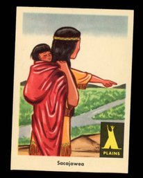 1959 FLEER INDIAN TRADING CARD #13 PLAINS