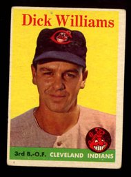 1958 TOPPS BASEBALL DICK WILLIAMS