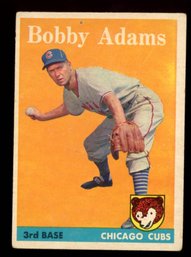 1958 TOPPS BASEBALL BOBBY ADAMS